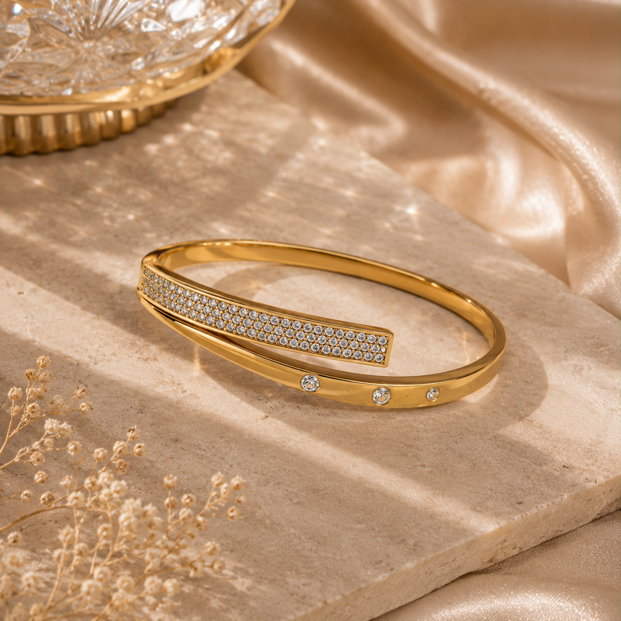 Aureline Cuff Bangle