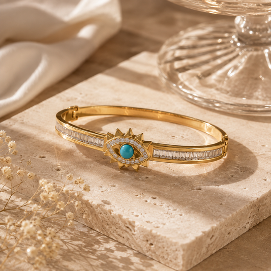 Soleil Turquoise Bangle