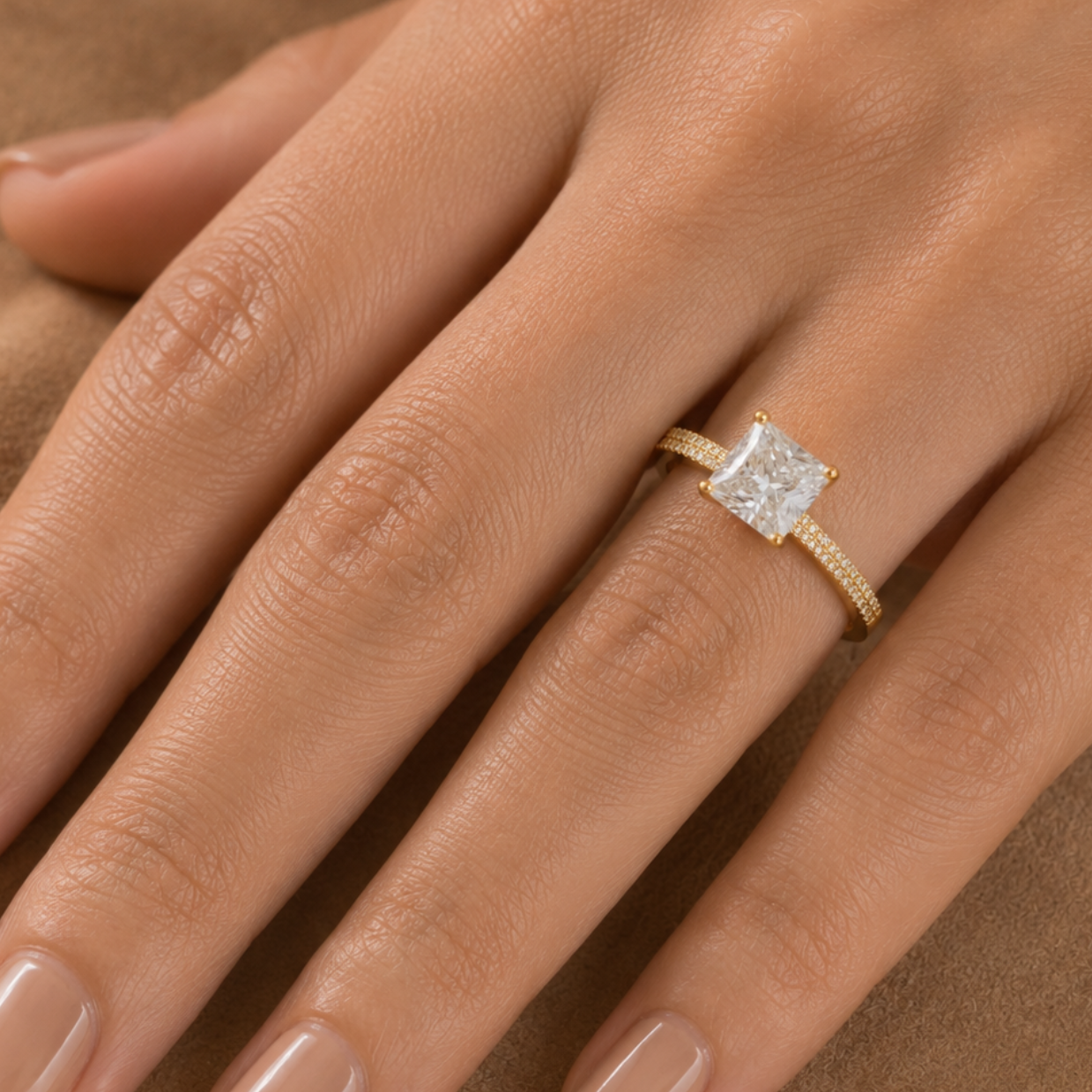 Aurelie Solitaire Ring
