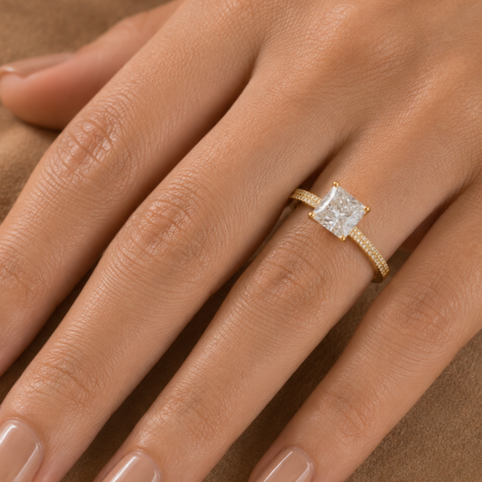 Aurelie Solitaire Ring