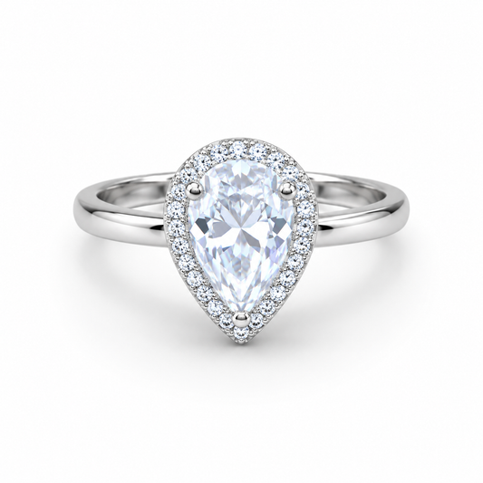 Larme Halo Ring