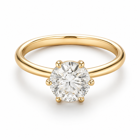 Margaux Solitaire Ring