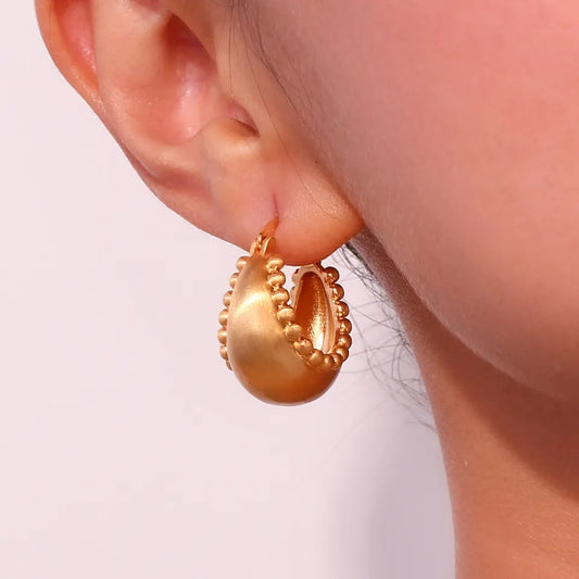 Perlette Hoop Earrings