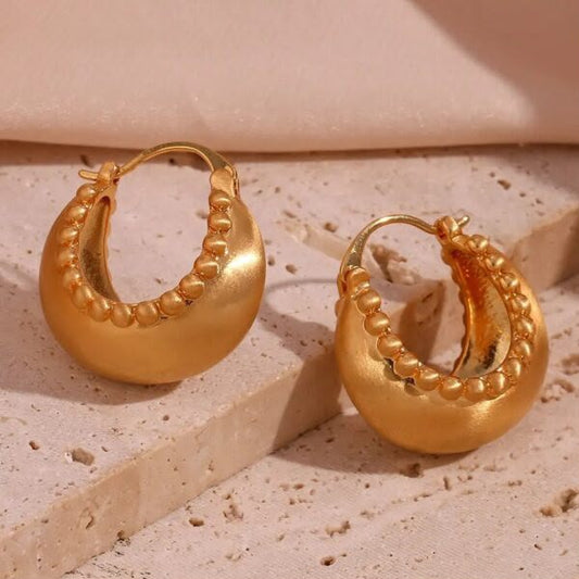 Perlette Hoop Earrings