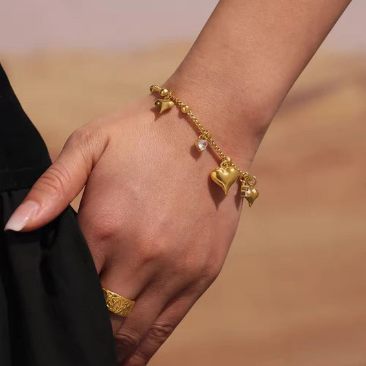 Coeur Charm Bracelet