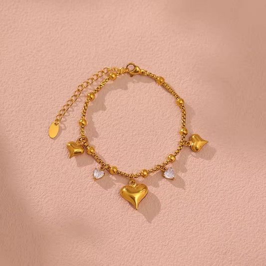 Coeur Charm Bracelet