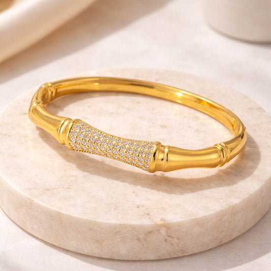 Bambou Pavé Bangle
