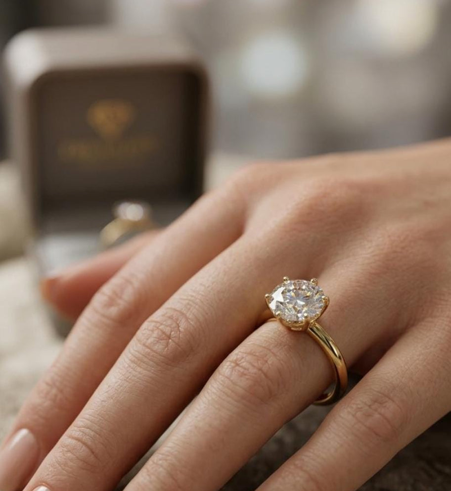 Margaux Solitaire Ring