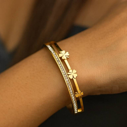 Floral Elegance Bangle